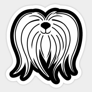 Fluffy doggy 4 Sticker